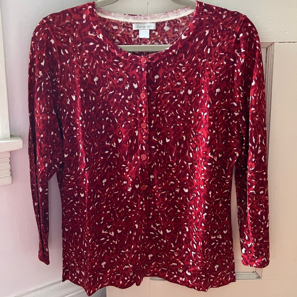 Garnet Hill Signature Eco Merino Cardigan